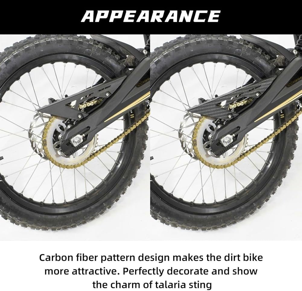 Motorcycle Chain Guards Chain Cover Protector for Talaria Sting X3 MX3 MX4 Accessories