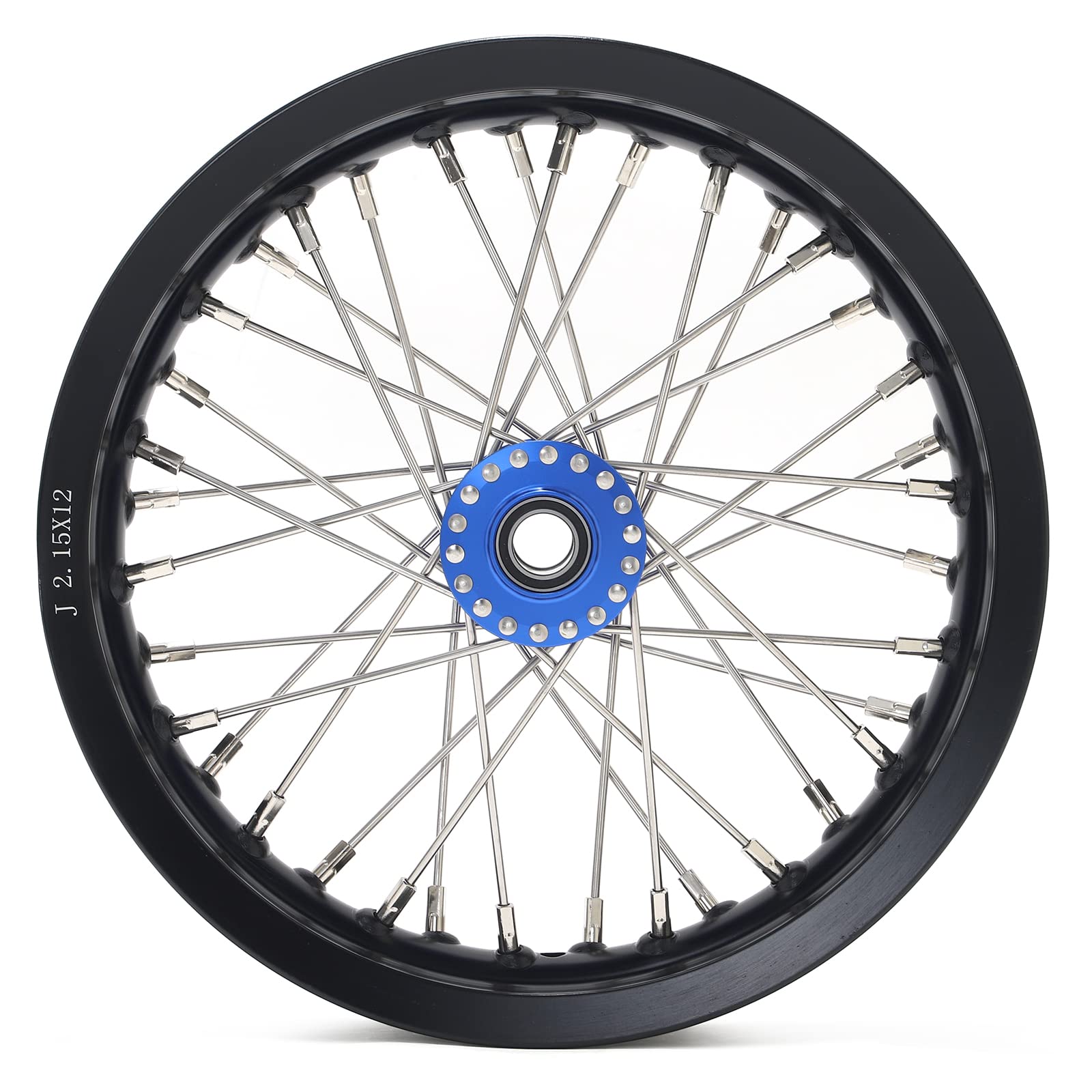 TOFR 17" Front Rear Spoke Wheels Rims Hubs Set for Surron Light Bee LBX Aluminum