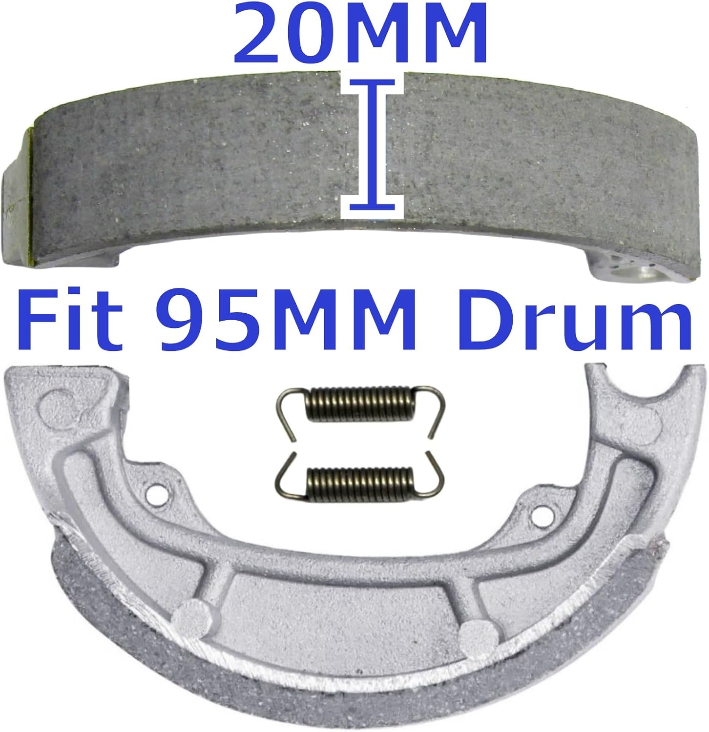 Front Rear Brake Shoes for Yamaha TTR 110 Brakes Drum TTR110E 502 503 MC280 | TT-R 110 E Brakes 2008 2009 2010 2011 2012 2013 2014 2015 2016 2017 2018 2019 2020 2021 2022 2023 2024 2025 2026 Master Chen