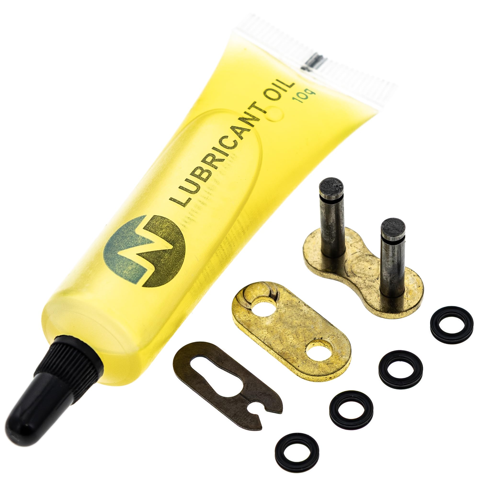 NICHE Gold 420 X-Ring Chain 108 Links with Connecting Master Link