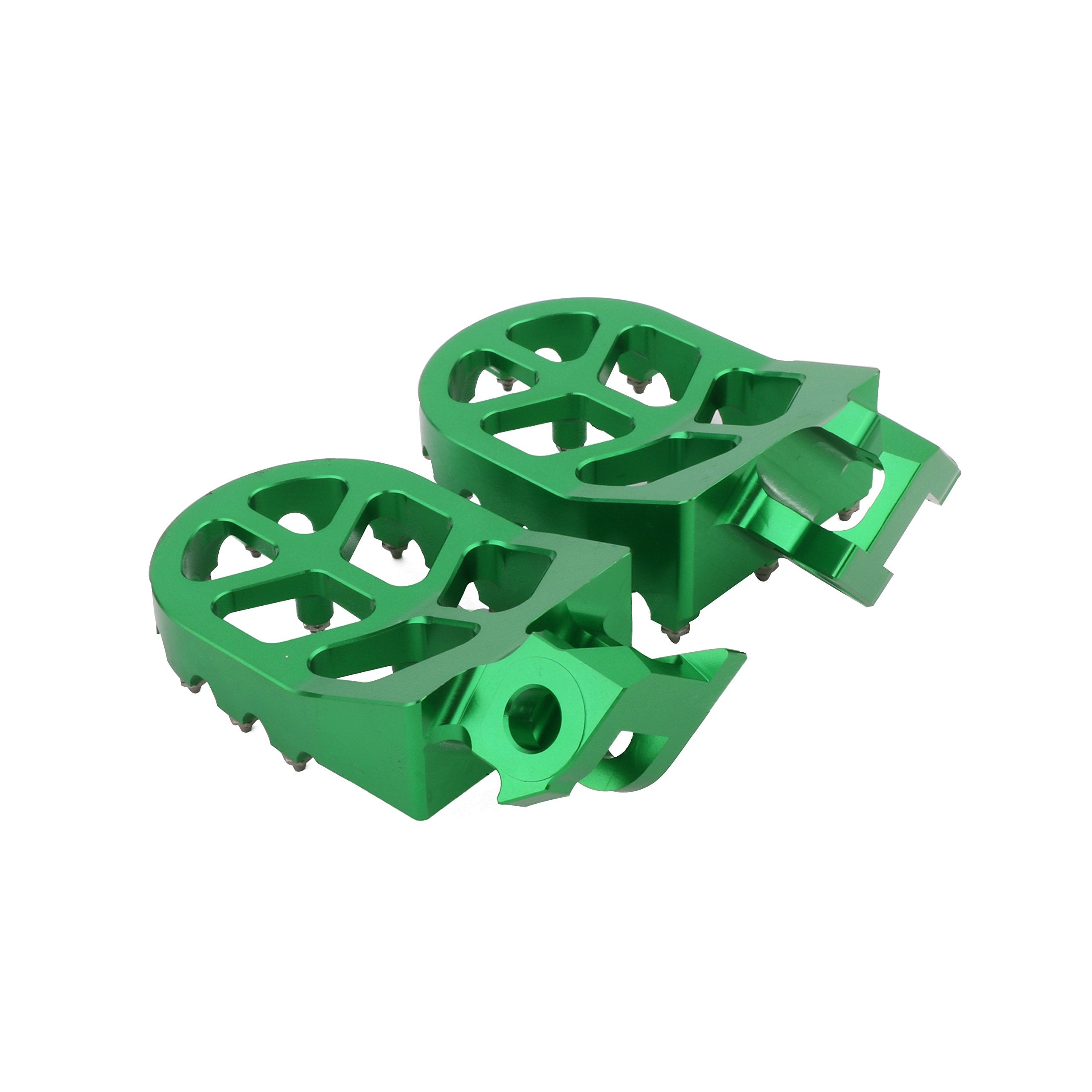 AnXin Dirt Bike Foot Pegs Motorcycle Footpegs Foot Pedals Rests CNC for KLX 110 KLX110 2002-2023 KLX110L 2010-2023 KX60 1998-2003 Pit Bike Black