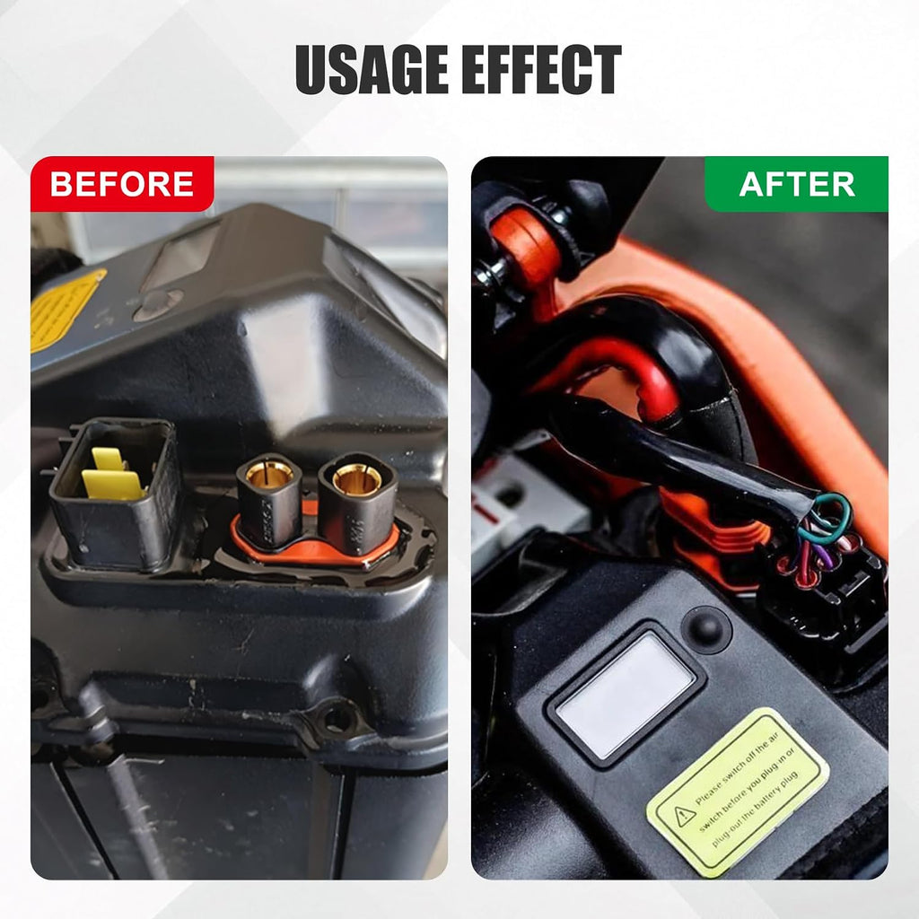 Main Battery Power Cable Cord for Sur Ron, PSLER Battery Cable Leads Wiring Harness for Sur-Ron LBX Light Bee X/S Electric Dirt Bike