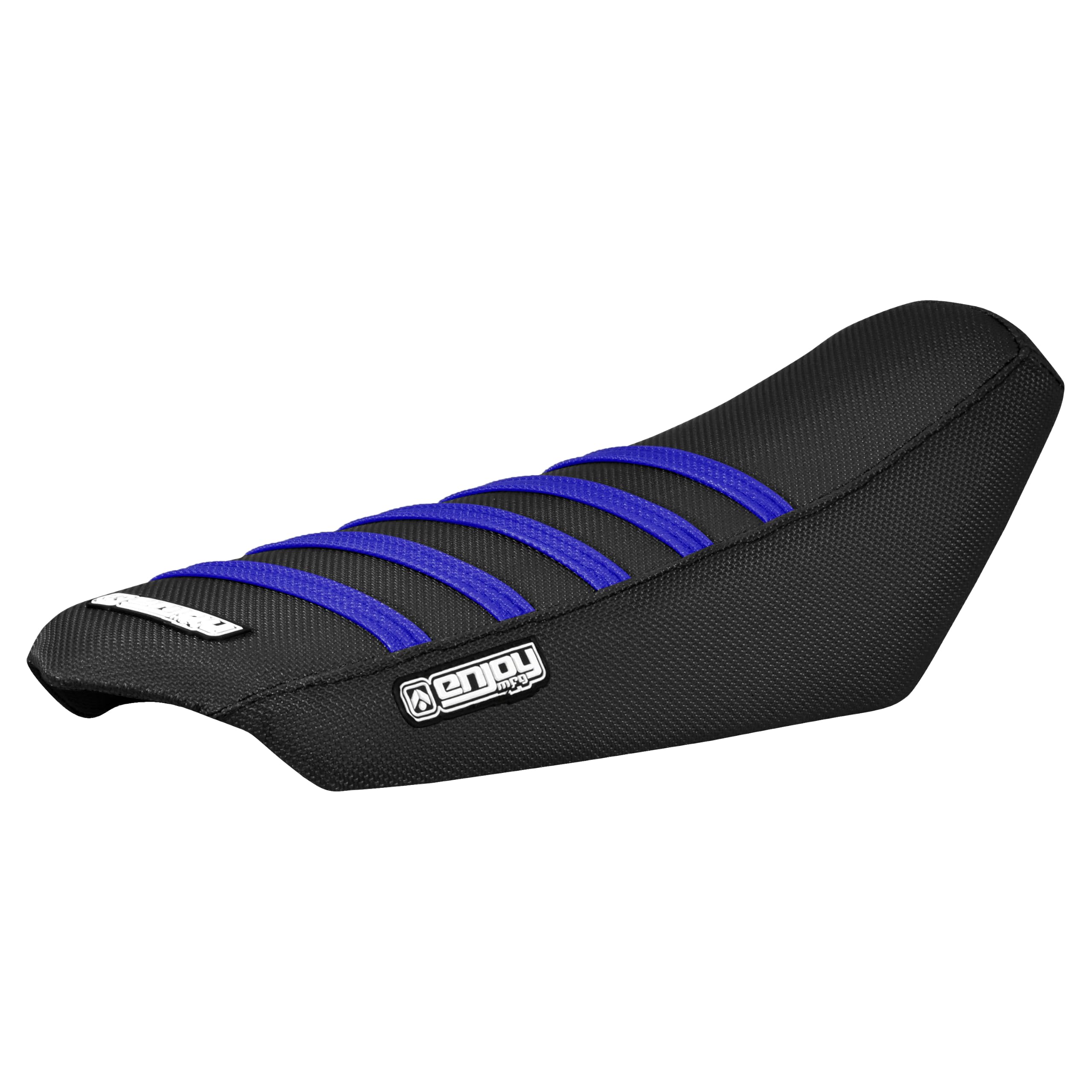 Enjoy Mfg Seat Cover - Compatible with Talaria Sting Electric Motorcycle #362 (Black w/Grey Ribs)