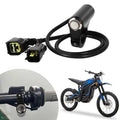 Headlight Kill Switch kits for Talaria Sting R MX4 Plug and Play Help Save Battery with Blue led Halo and Plugs Headlight On/Off Switch