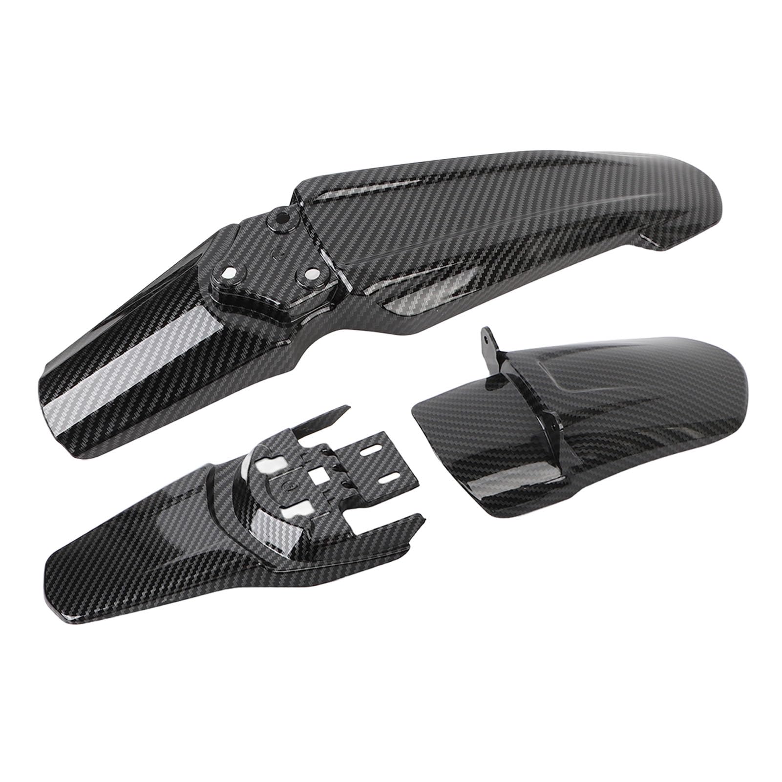 High Strength Black Front and Rear Mud Guard Shock Mudguard Cushion Flaps for SURRON Light Bee X S