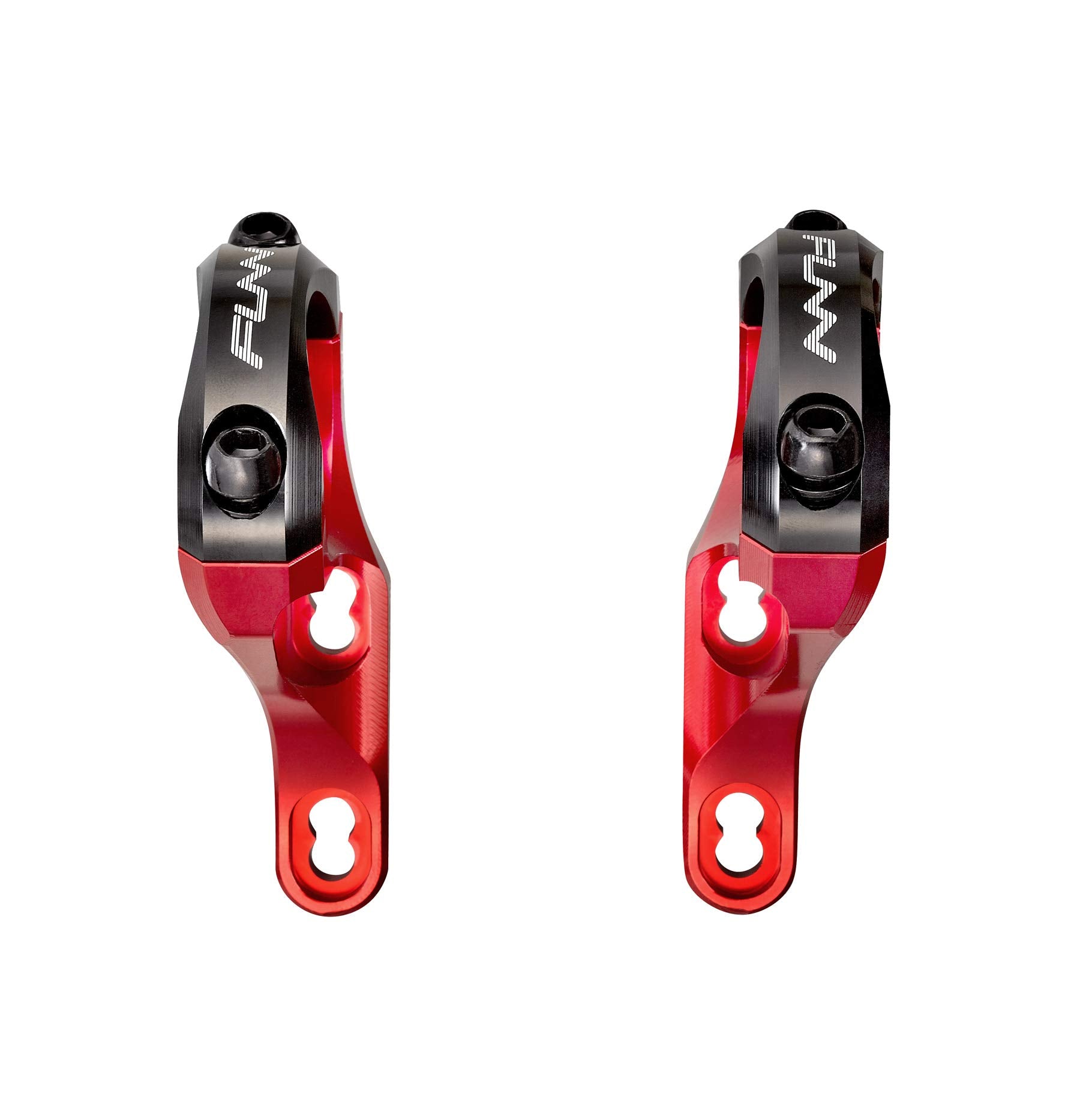 Funn RSX Mountain Bike Direct Mount Bike Stem with 31.8mm Bar Clamp, 2 Pieces Lightweight Split Design for Dual Crown Forks, Adjustable Extension 45-50mm
