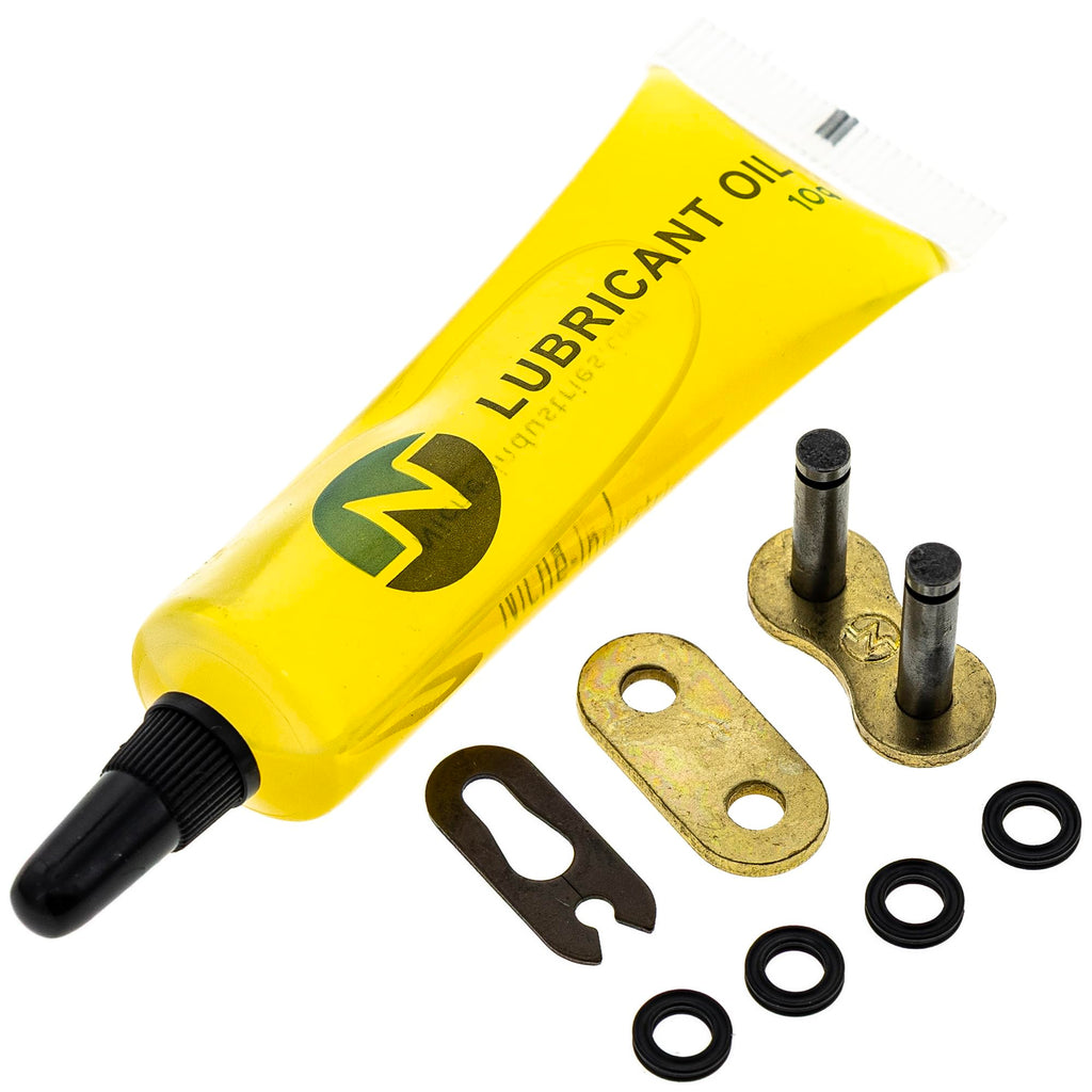 NICHE Gold 420 X-Ring Chain 108 Links with Connecting Master Link