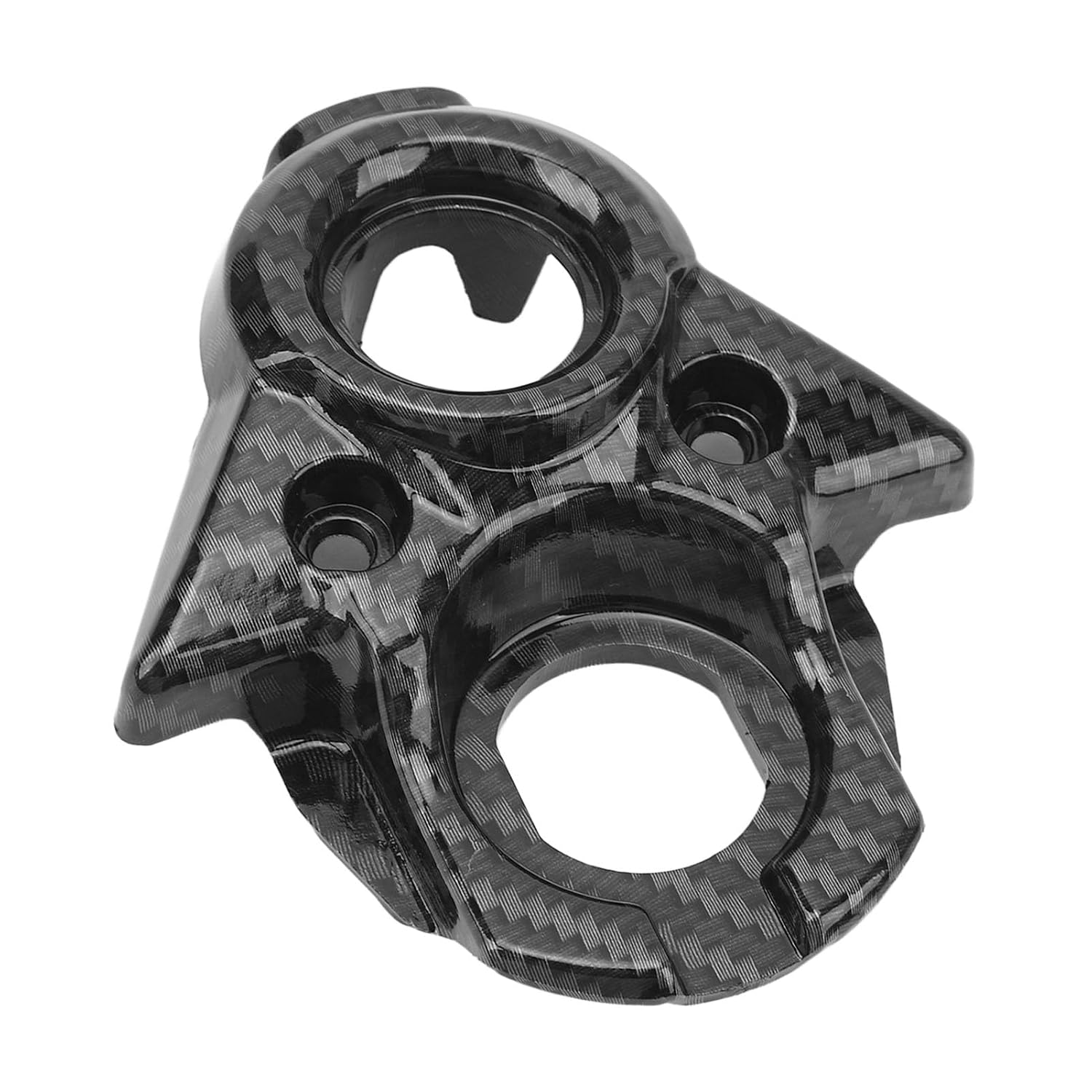 Carbon Fiber Motorcycle Central Control Decorative Cover for SurRon Light Bee X S X160 X260 Stylish Ignition Switch Trim