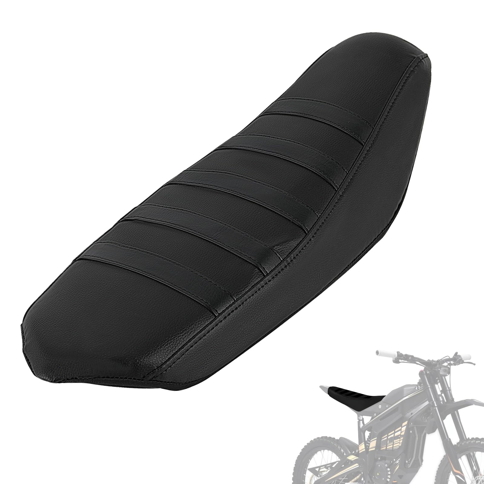 Dirt Bike Seat Cover Motorcycle Stripe Rubber Soft for Talaria Sting MX3/R MX4 MX5 PRO Electric Bike Ebike Purple