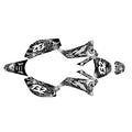 Graphics Kit for Yamaha TTR 110 (2008+) CORE Series Cm Holographic 16 Mil - Dirt bike Custom Racing Graphics Decals Stickers Kit, no-plastics