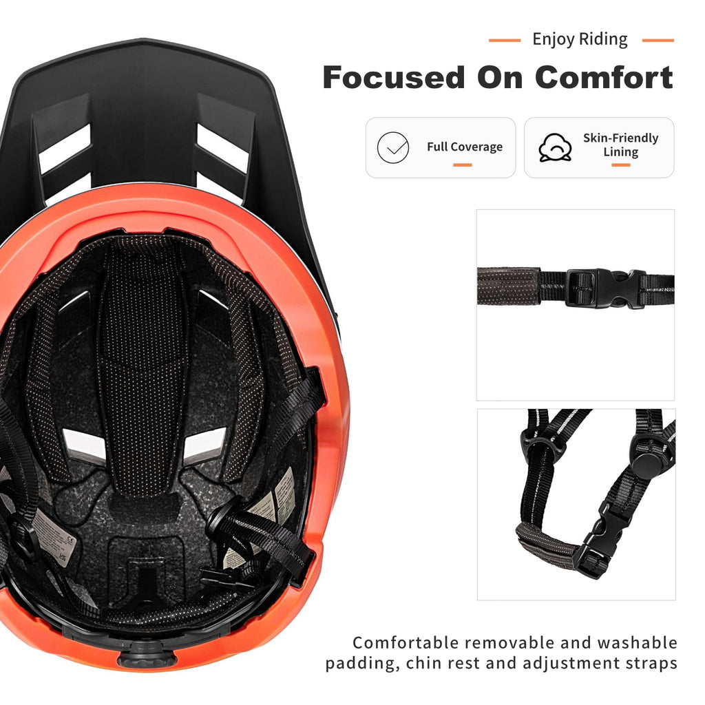 Bike Helmet,Mountain Bike Helmet Helmets for Men Women Adults Youth