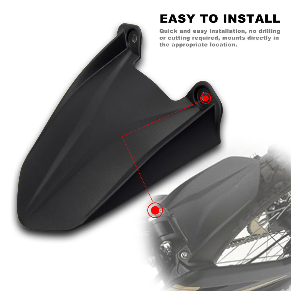 Short Rear Fender Protector,Talaria Rear Mudguard For MX3 MX4 Electric Dirt Bike EBike - Carbon Fiber