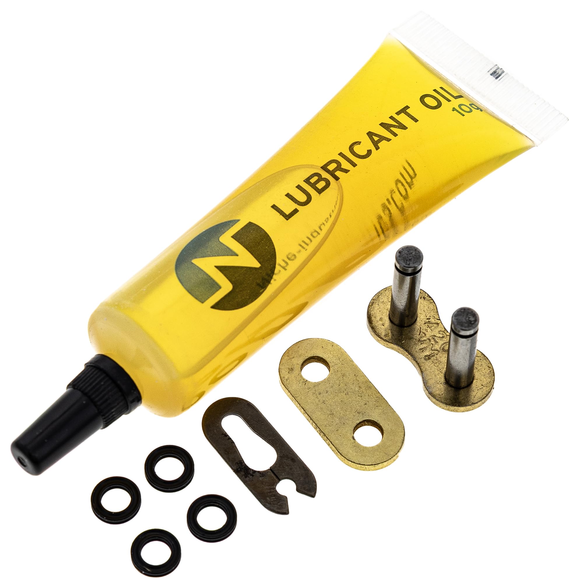 NICHE Gold 420 X-Ring Chain 108 Links with Connecting Master Link