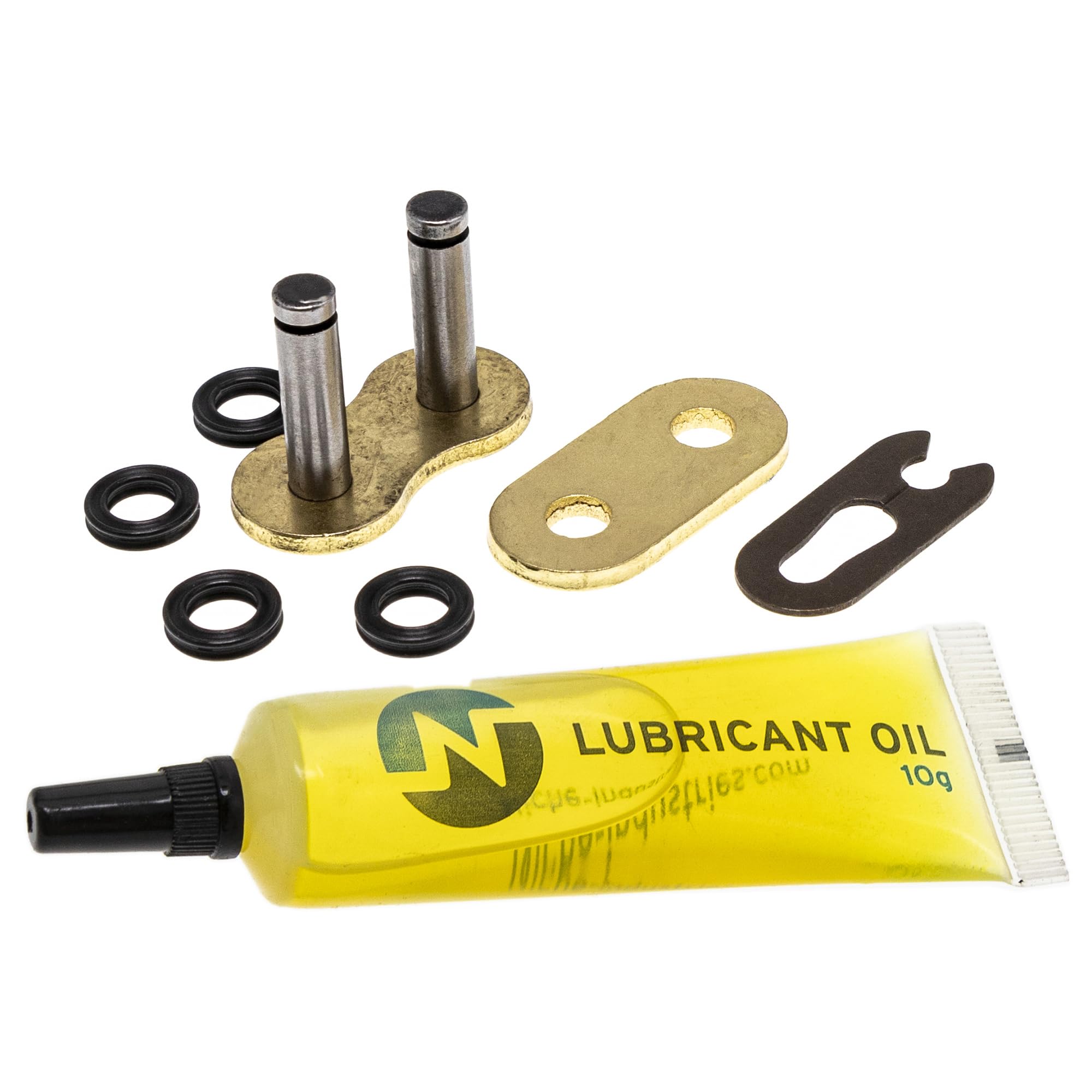 NICHE Gold 420 X-Ring Chain 108 Links with Connecting Master Link