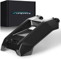 Funparts Battery Cover for Surron LBX,Carbon Fiber Battery Lid Guards Wrap for Sur Ron Light Bee X Electric Dirt Bike Vehicle Covers Black