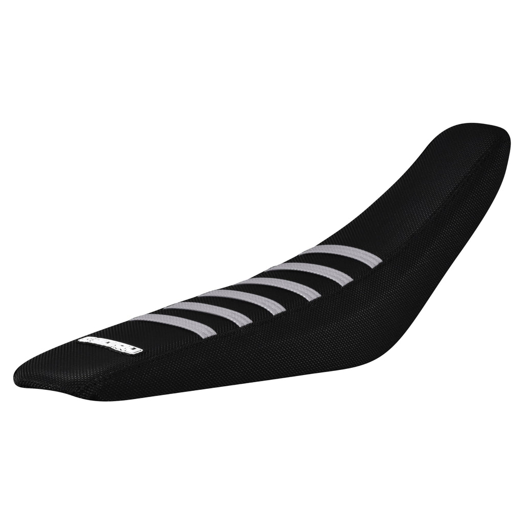 Enjoy Mfg Seat Cover - Compatible with Talaria XXX E-Bike Electric Motorcycle #407 (All Black with Color Ribs) (All Black with Black Ribs)