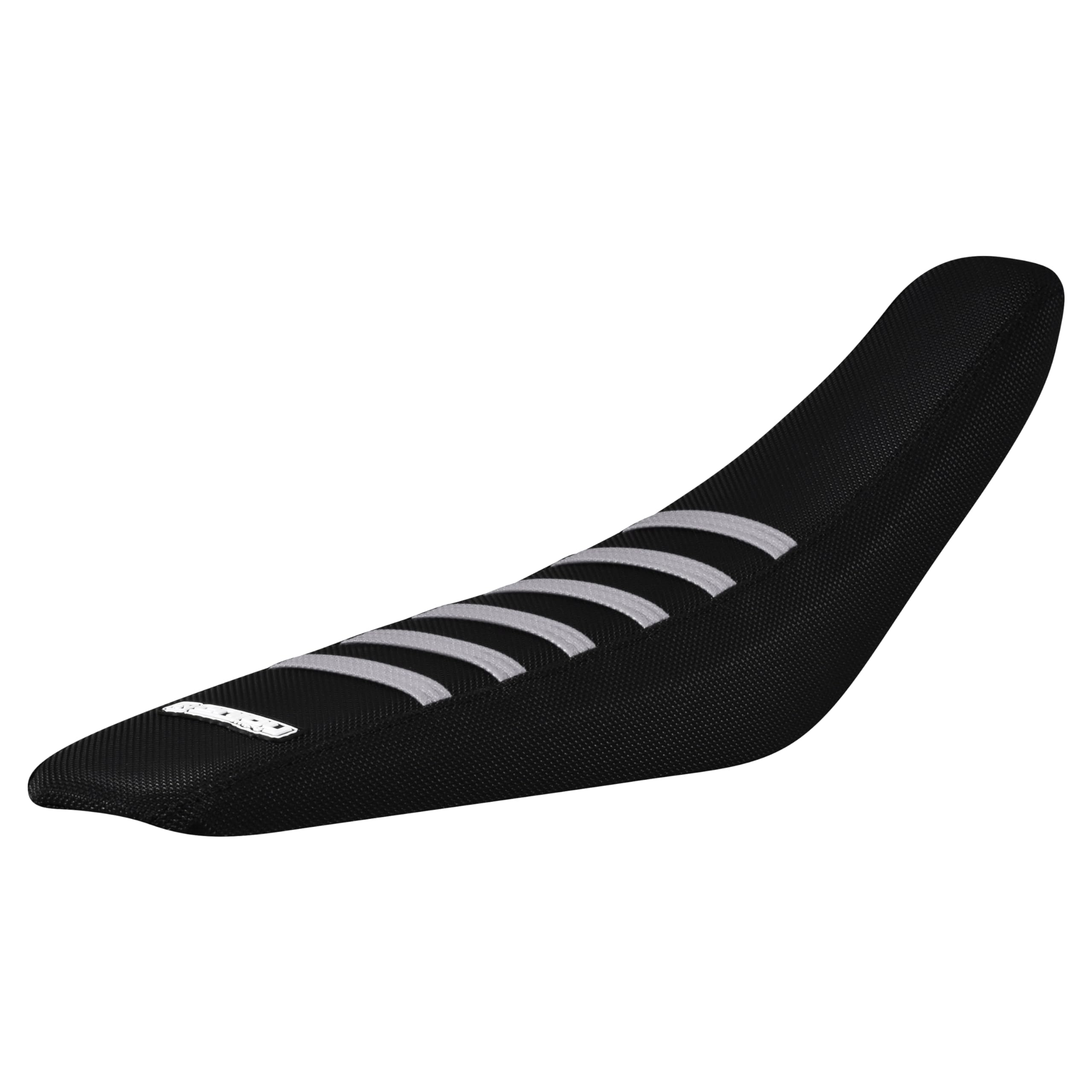 Enjoy Mfg Seat Cover - Compatible with Talaria XXX E-Bike Electric Motorcycle #407 (All Black with Color Ribs) (All Black with Black Ribs)