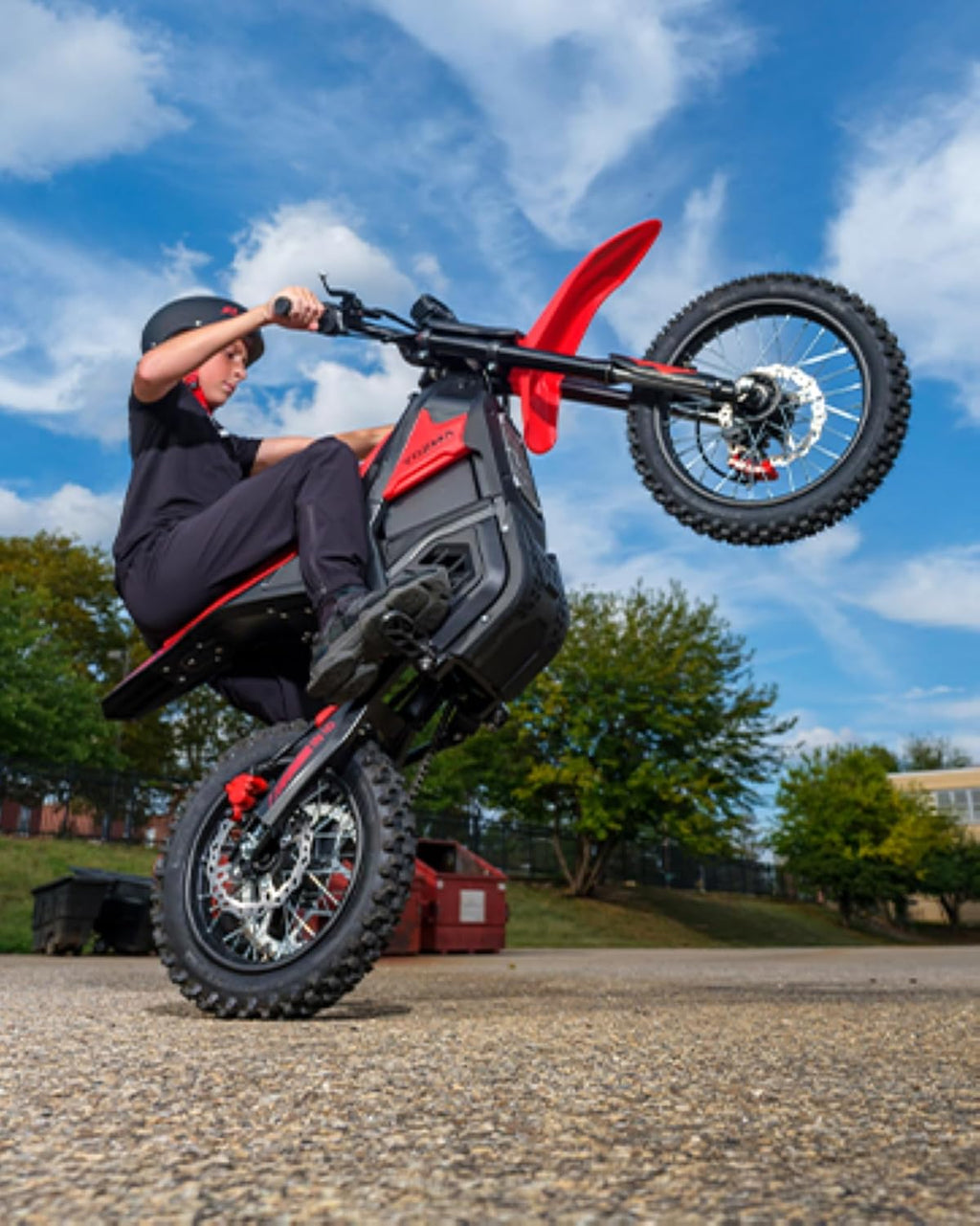 Yozma IN10 Electric Dirt Bike, 2600W 64.4km/h Electric Motorcycle with 48V/23AH Battery Ebike, Full Hydraulic Brakes and Suspensions Mountain Off-Road E Dirt Bike