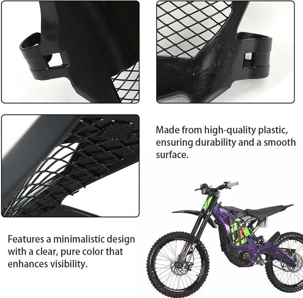 Talaria Sting Front Plate Fairing, Motorcycle Black Replacement Panel with Vented, Guard Piece for Bike Face Repair Garage Needs Talaria Sting Number Plate Bike Nose Panel Front Guard Cover
