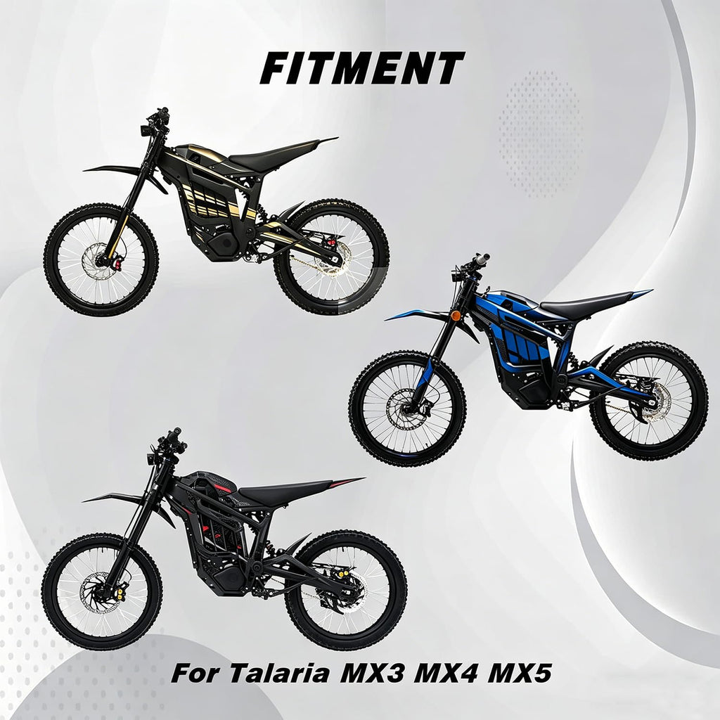 CHANGCHENG Engine Case Saver Talaria Engine Cover Aluminum for Talaria Sting MX3 MX4 MX5 Electric Dirt Bike Black