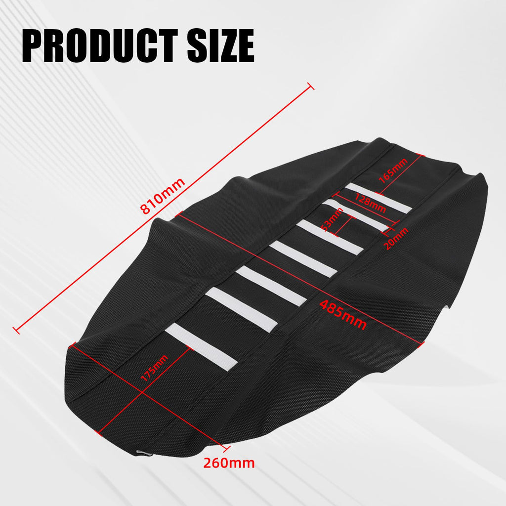 Dirt Bike Seat Cushion,Universal Motorcycle Seat Grips Cover for Most Dirtbike Like CRF 50/CRF 110 110F/CRF 125/CRF 150R/CRF 250F/CR 85/CR125R-Red