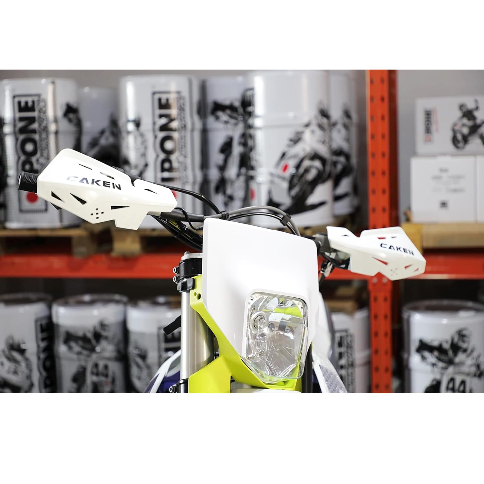 Universal 7/8" 22mm and 1 1/8" 28mm Handle Bar Hand Guards CNC Bracket for Dirt Bike Motocross ATV Scooter for CRF KLX KX LTR TRX SX SXF EXC XCW Grizzly Hawk 250 Bicycles-Red