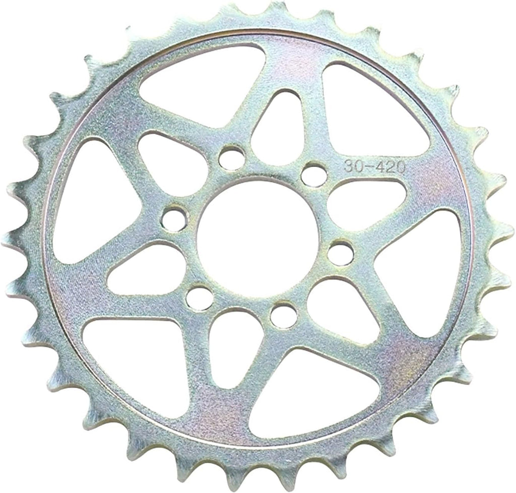 Drive Sprocket Chain Combo,Gear Chain Set for Surron Light Bee X,Segway X160/260,420 Chain 30 13 Tooth Rear Front Sprocket,Chain Sprocket Conversion Kit for Modified Dirt Bike and Replacement