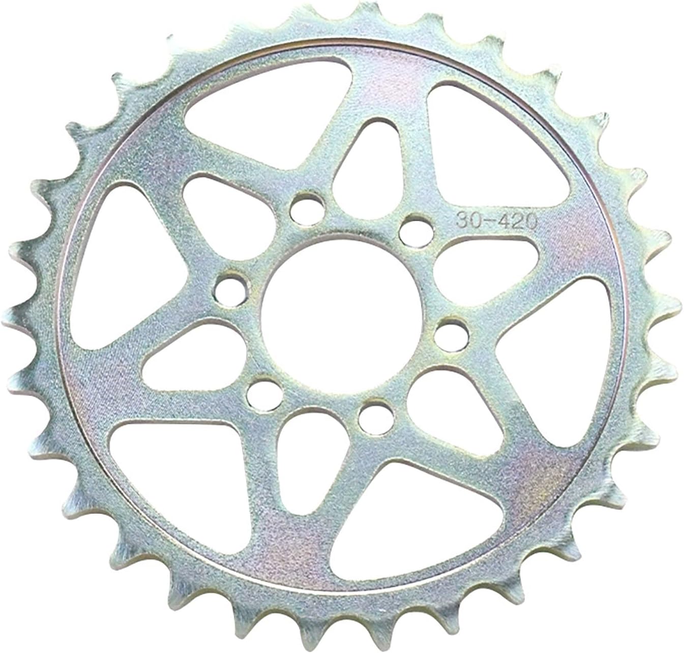 Drive Sprocket Chain Combo,Gear Chain Set for Surron Light Bee X,Segway X160/260,420 Chain 30 13 Tooth Rear Front Sprocket,Chain Sprocket Conversion Kit for Modified Dirt Bike and Replacement