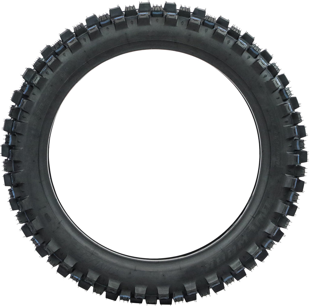 90/100-14 Rear MX Tire and TR4 Tube – 6PR Knobby Tire for MX & Off-Road – Intermediate Terrain – Rear Wheel