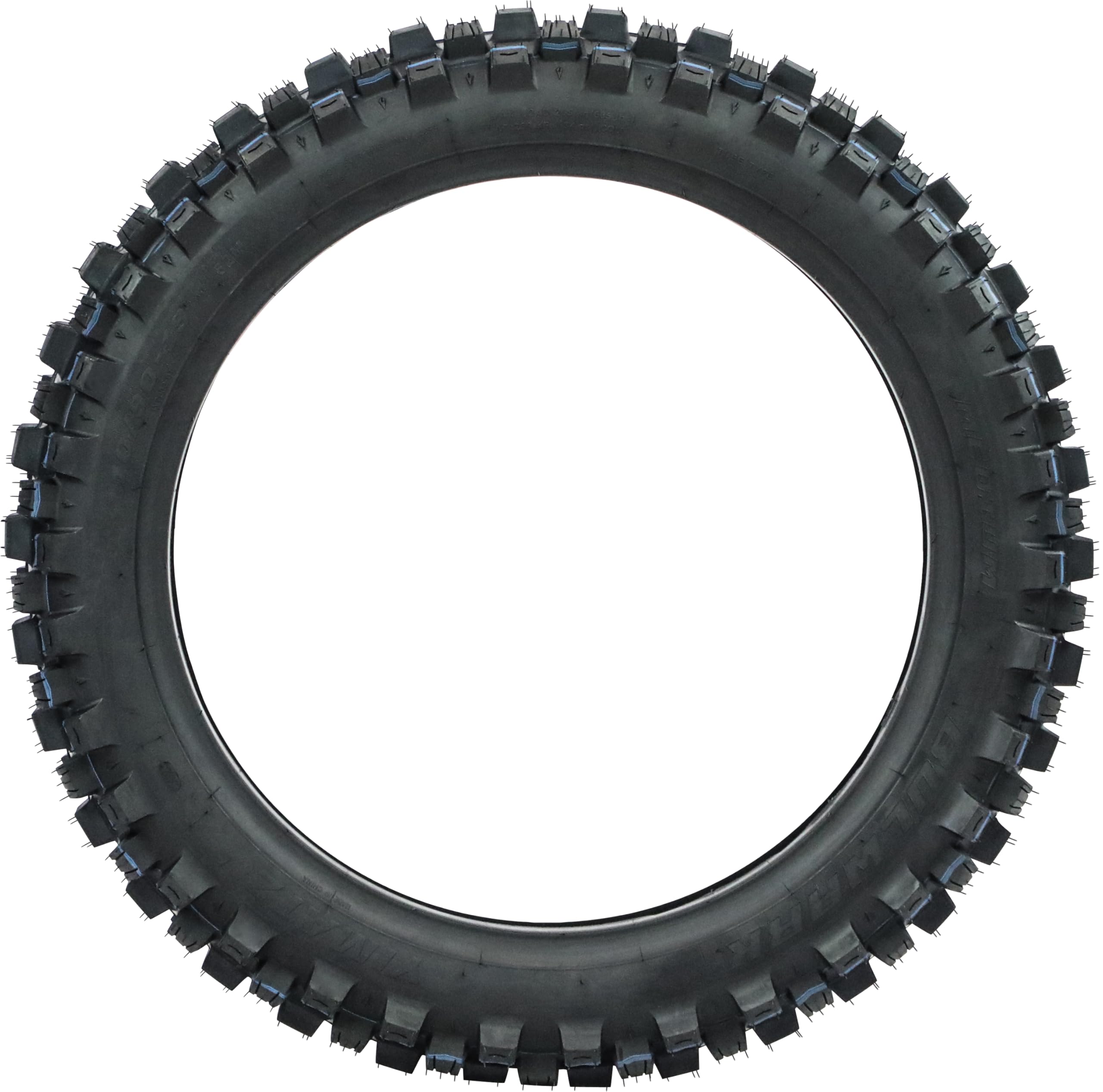 90/100-14 Rear MX Tire and TR4 Tube – 6PR Knobby Tire for MX & Off-Road – Intermediate Terrain – Rear Wheel