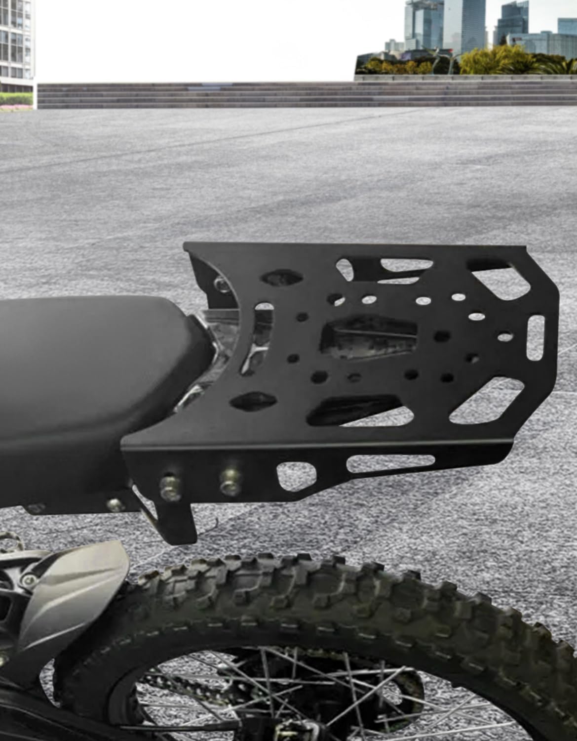 Rear Luggage Rack Fit for Talaria Sting MX3 /Talaria Sting R MX4 Rack | Rear Cargo Carrier Tail Storage Top Cargo Support Plate