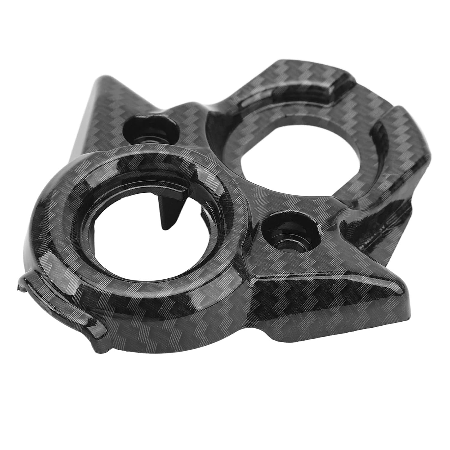 Carbon Fiber Motorcycle Central Control Decorative Cover for SurRon Light Bee X S X160 X260 Stylish Ignition Switch Trim
