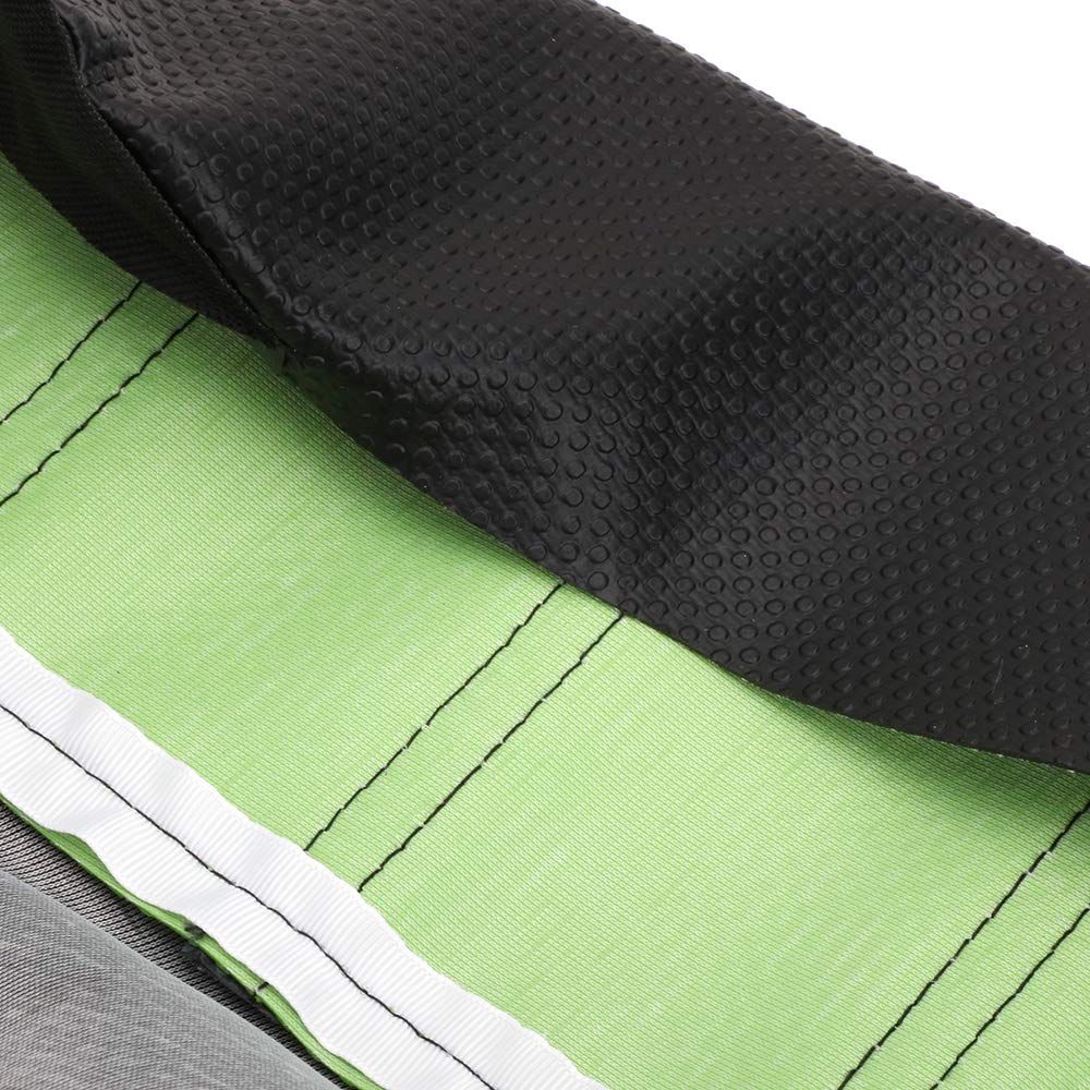 JFG Racing Dirt Bike Seat Cover,Motorcycle Cushion with Non-Slip Rubber Striped for KX65 2000-2024/KLX110 2002-2024 - Green