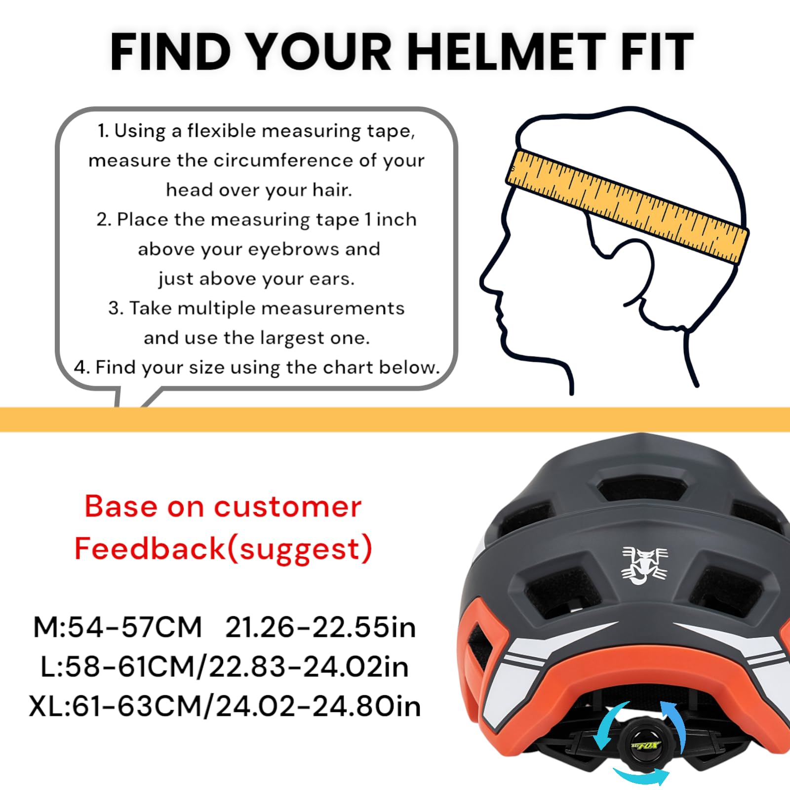 Bike Helmet,Mountain Bike Helmet Helmets for Men Women Adults Youth