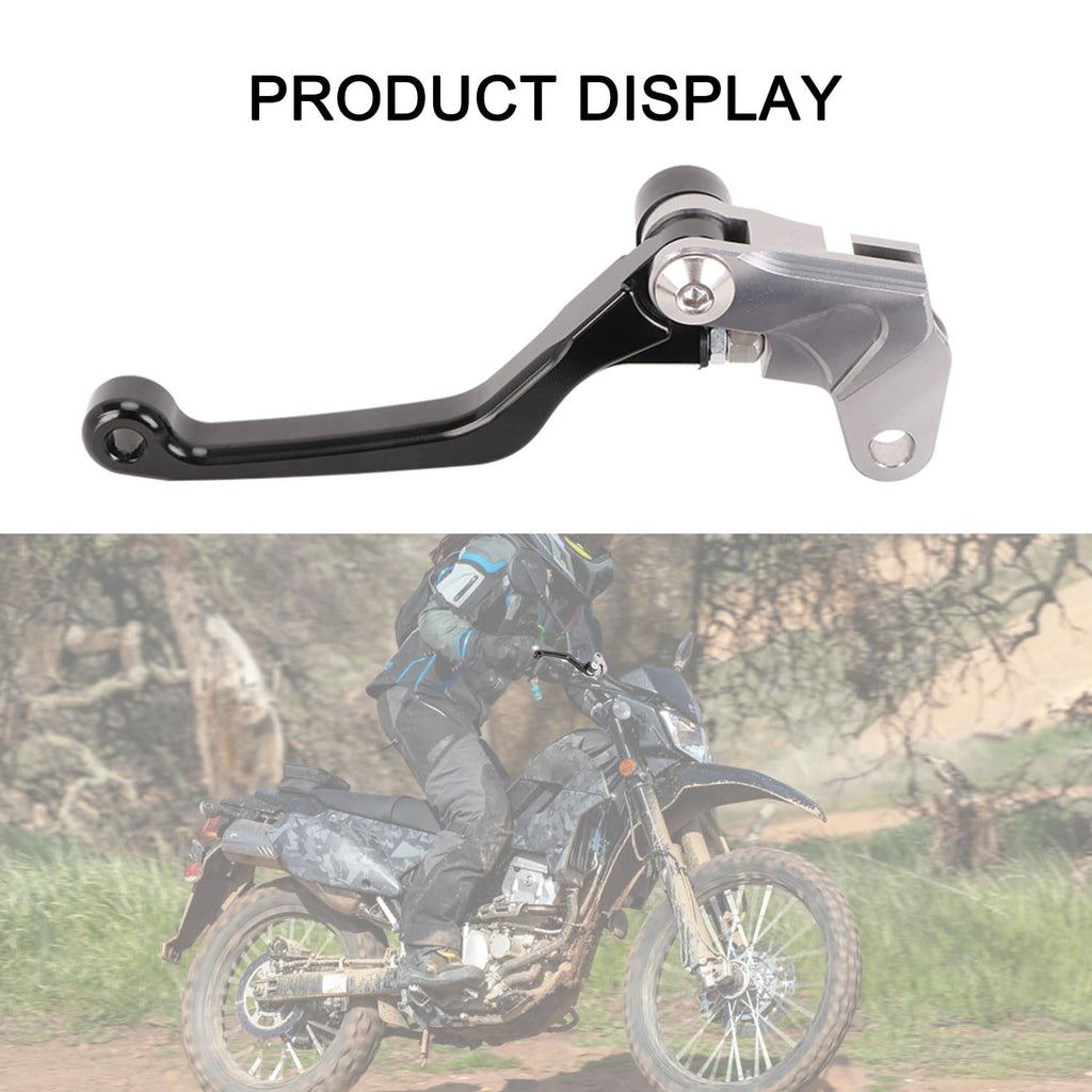Brake Clutch Levers for KLX 110 KLX110 2002-2025 KLX110L 2010-2025 Dirt Pit Bike Adjustable CNC Lever Pivot Set Secure Vibrant Anodized Green