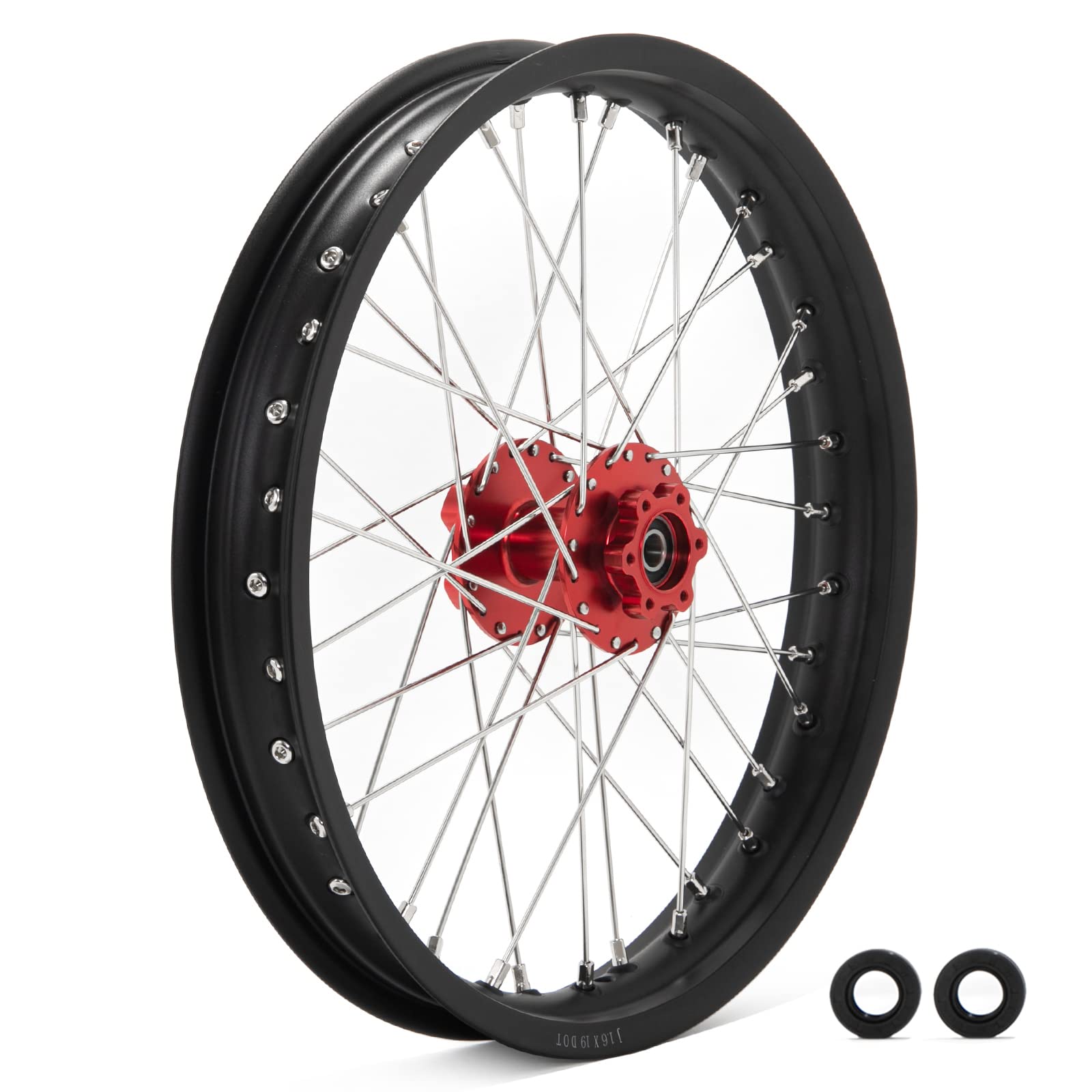 TOFR 12" x 2.15" Rear Wheel Rim Spoke Hub for Surron SUR-RON Light Bee X LBX for Segway X160 X260