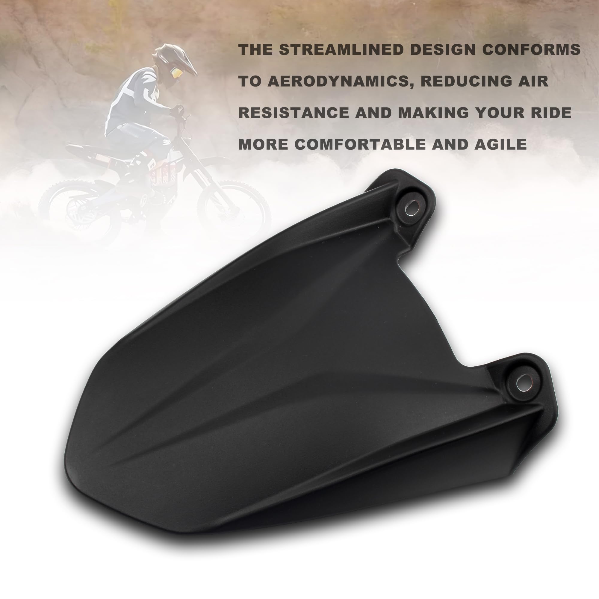 Short Rear Fender Protector,Talaria Rear Mudguard For MX3 MX4 Electric Dirt Bike EBike - Carbon Fiber
