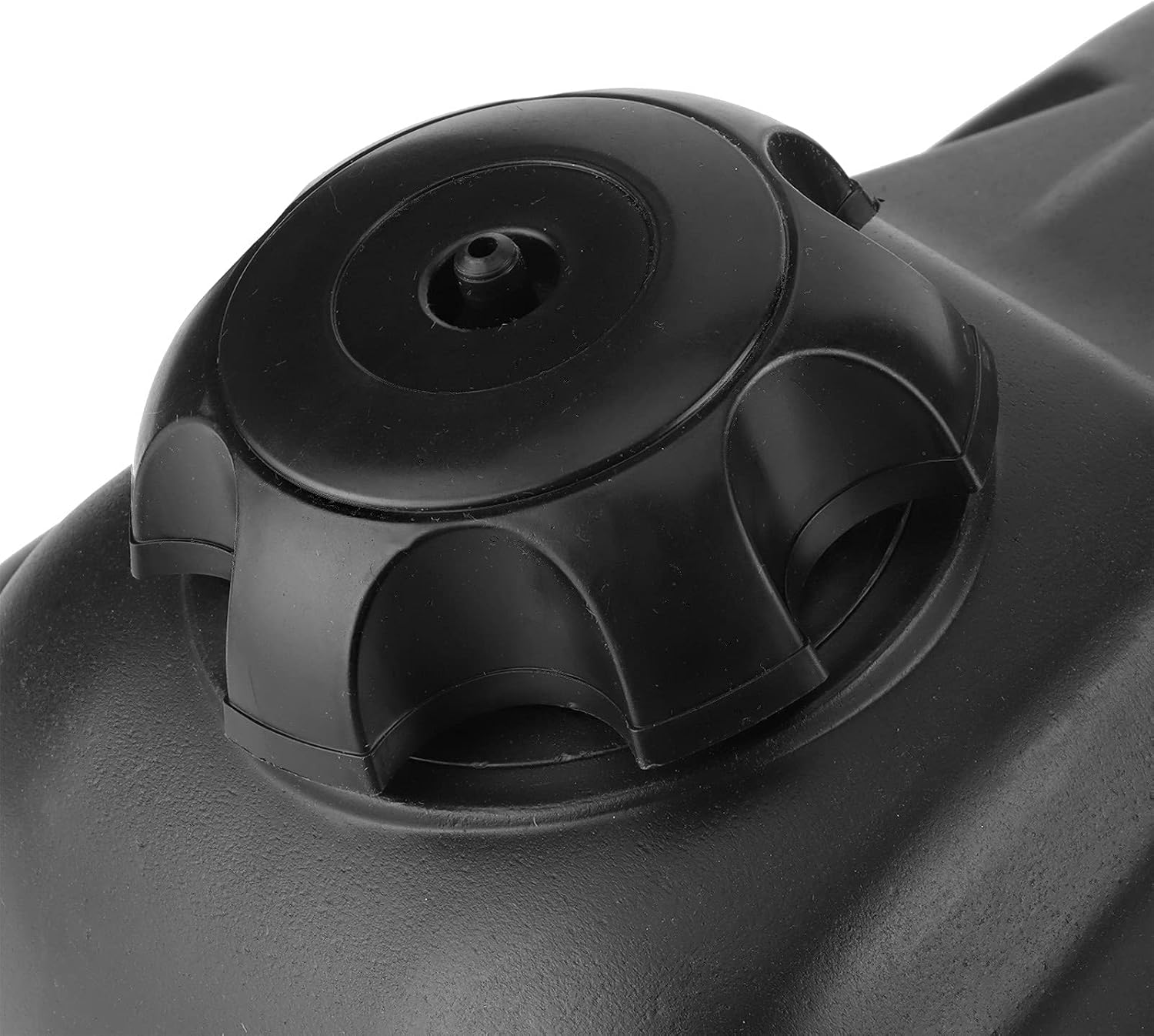 Fuel Tank, Hard Plastic Motorcycle Gas Tank with Cap, Off-Road Petrol Tank Fuel Cell Replacement for Dirt Bike Repair Compatible with Kawasaki KLX 110 and BBR Pit Bike Models