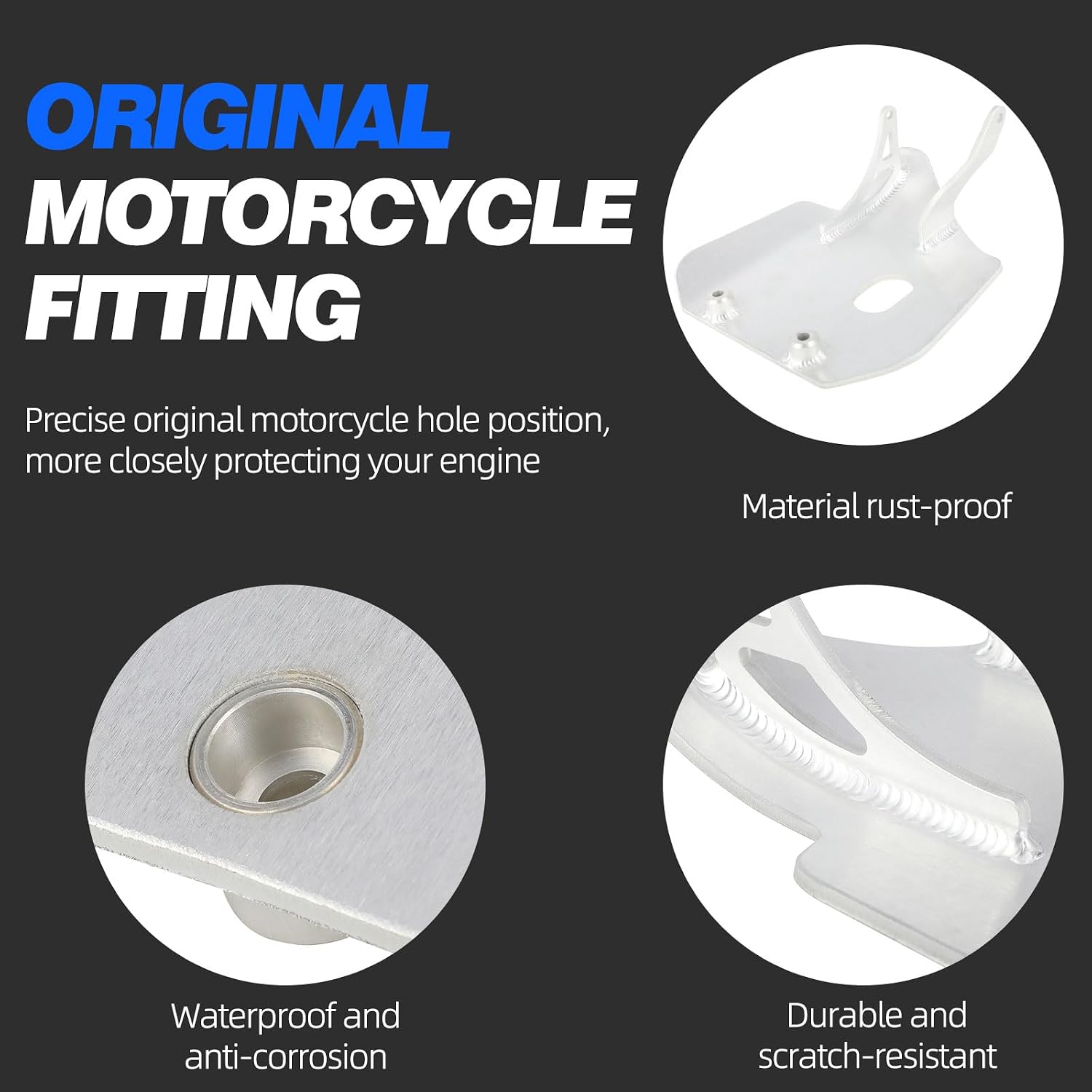 Dirt Pit Bike Skid Plate for CRF 110 CRF110F CRF110 CRF 110F 2013-2024 Motorcycle Engine Skid Plate Guard