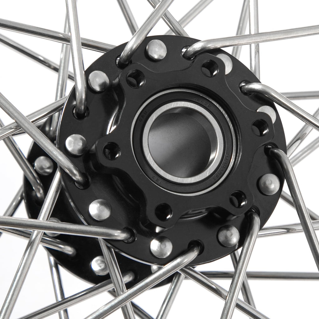 TOFR 17" Front Rear Spoke Wheels Rims Hubs Set for Surron Light Bee LBX Aluminum