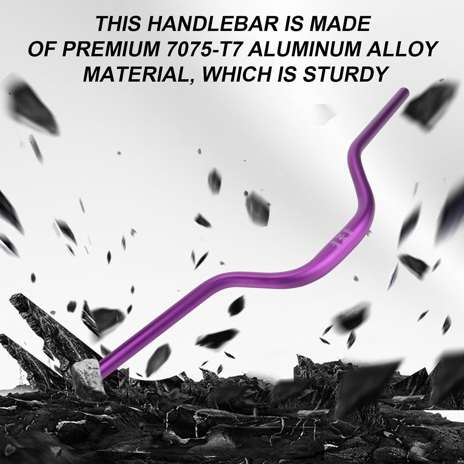 Motorcycle Handle Bars, PSLER Heighten Handlebars 7/8 22mm Handlebars 31.8mm Riser Handlebar for Sur Ron Light Bee X/S Segway X160/X260 Talaria Sting MX3 R MX4 Talaria XXX E-Ride Pro 79Bike (Black)