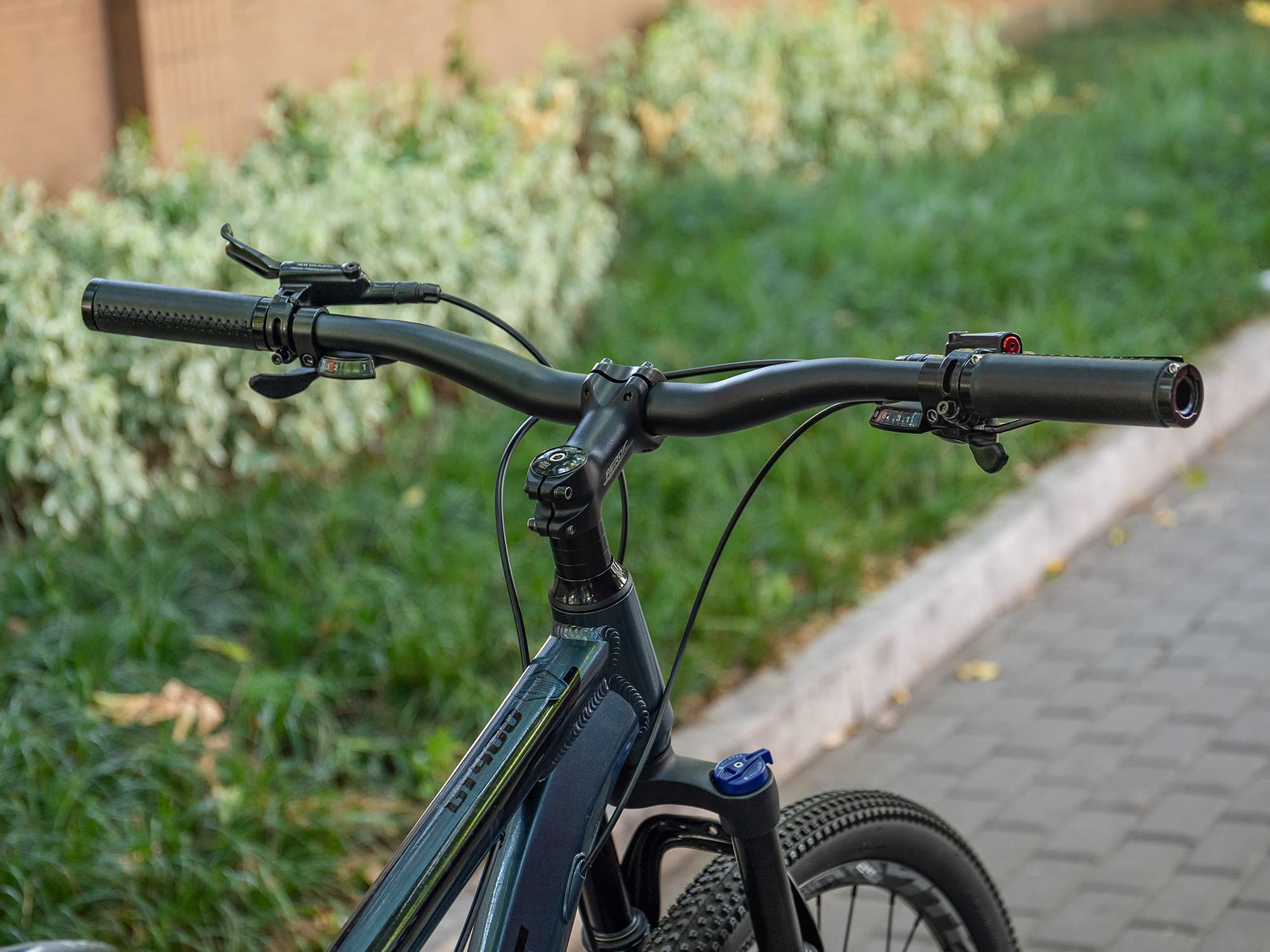 31.8 Bike Handlebar - 25mm, 55mm, 70mm, 90mm,120mm Riser Handlebar - 780mm Aluminium Alloy Mountain Bike Bicycle Handlebars (31.8-120mm Rise)