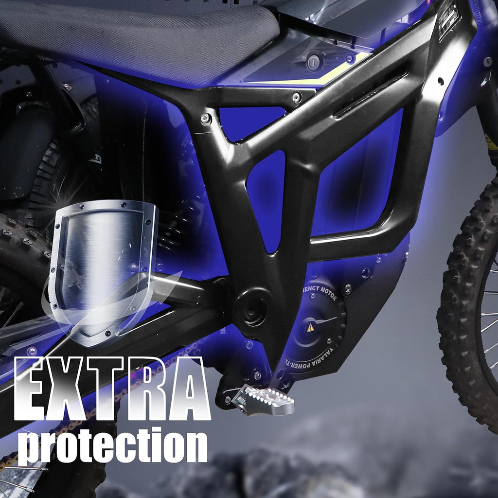 Body Frame Protective Cover for Talaria Sting MX3 MX4 MX4 MX5 EVO/EXPE Protective Case,Body Frame Protector Guard Sticker, E-Bike Accessoires for Talaria(Shiny Black)