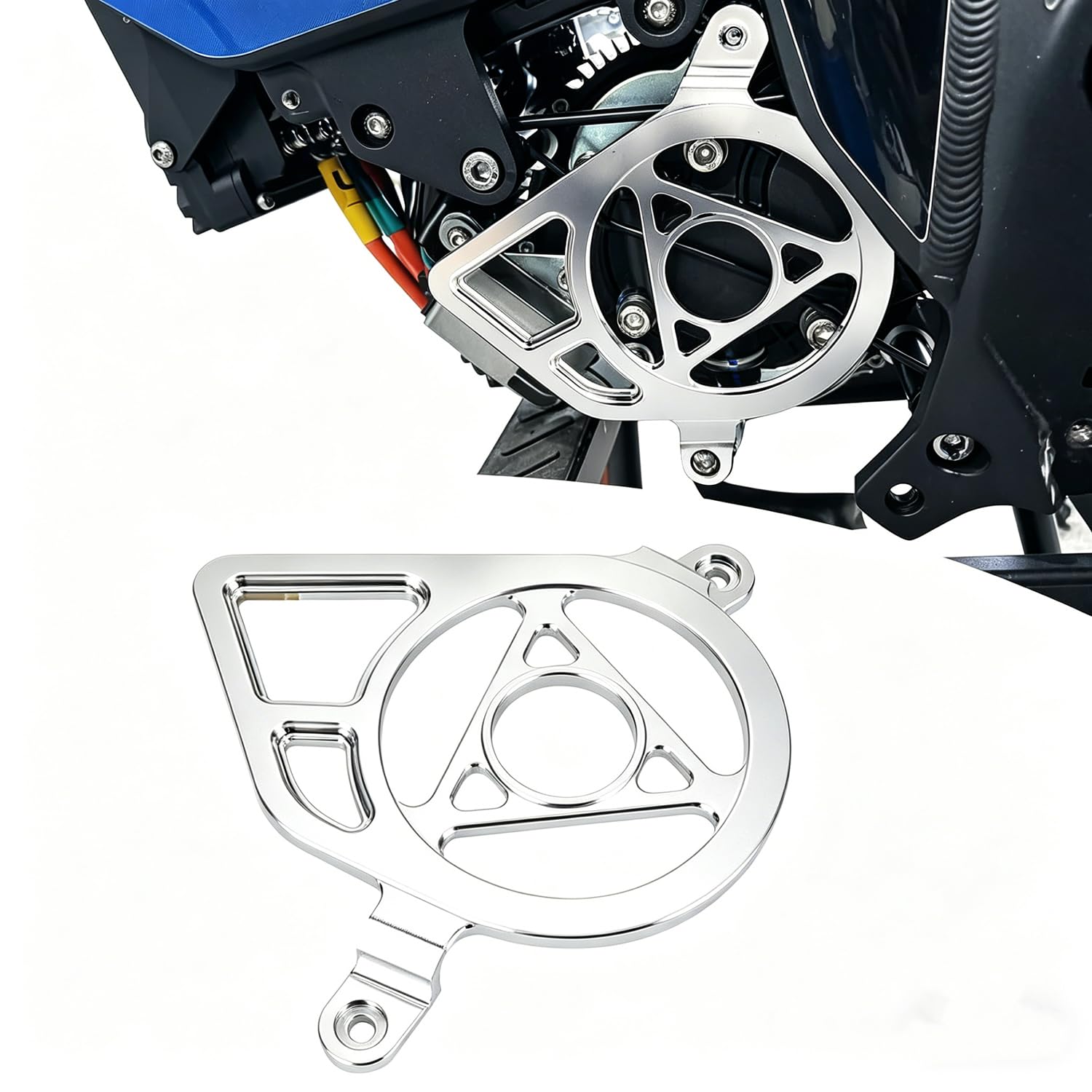 CHANGCHENG Engine Case Saver Talaria Engine Cover Aluminum for Talaria Sting MX3 MX4 MX5 Electric Dirt Bike Black