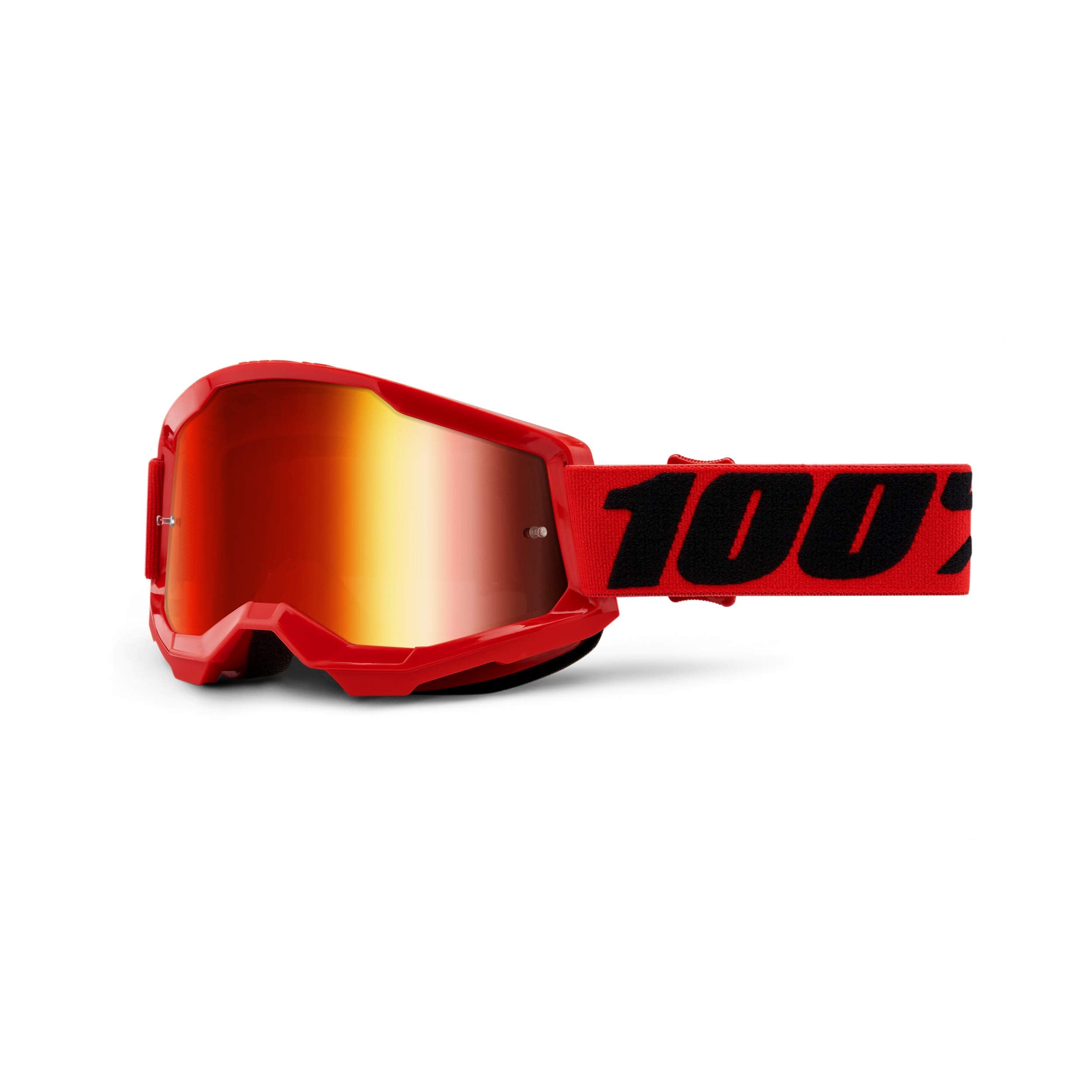 100% Strata 2 Sand Motocross & Mountain Bike Goggles - MX and MTB Racing Protective Eyewear