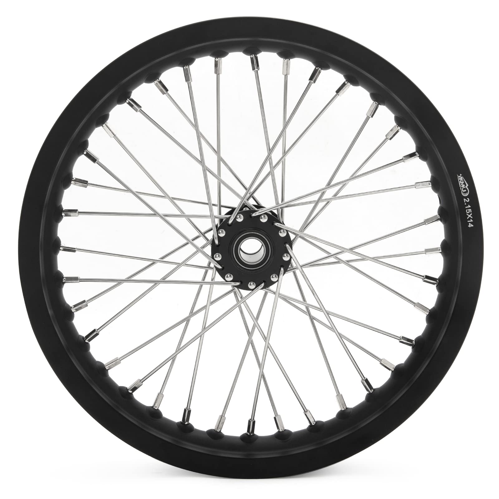 TOFR 17" Front Rear Spoke Wheels Rims Hubs Set for Surron Light Bee LBX Aluminum