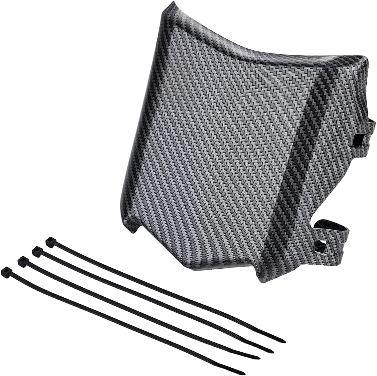 Electric Dirt Bike Hollow Mesh Front Number Plate with 3M Protective Decal for Surron Light Bee X/S,Talaria,Yozma in10,Tuttio,Ridstar Q20 &Super73-Motocross Style Plate to Hide Wire, Ebike Accessories