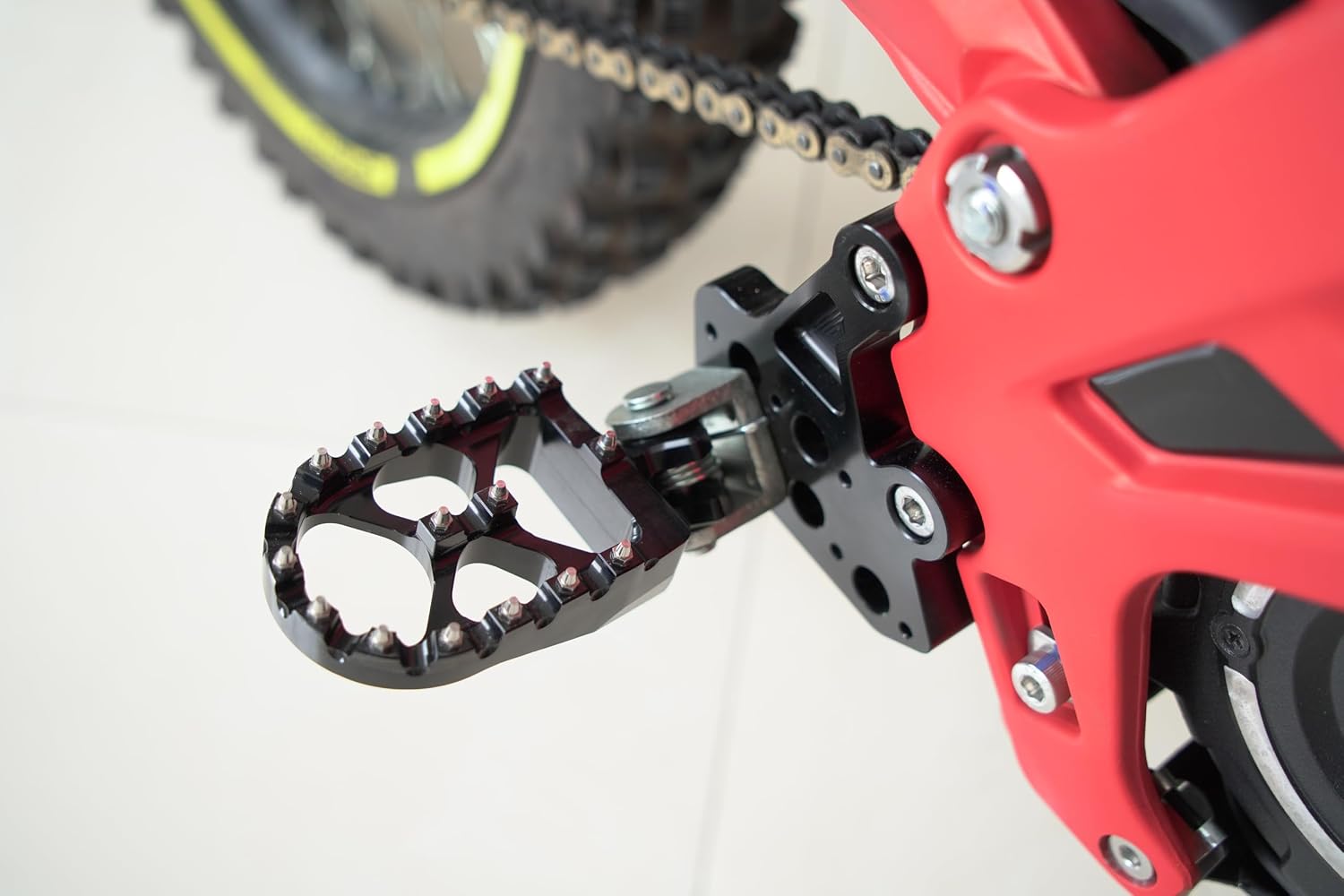 TOFR Foot Pegs Footpegs for Talaria Sting for Sur-ron Light Bee X Foot Pedals for Segway X160 X260