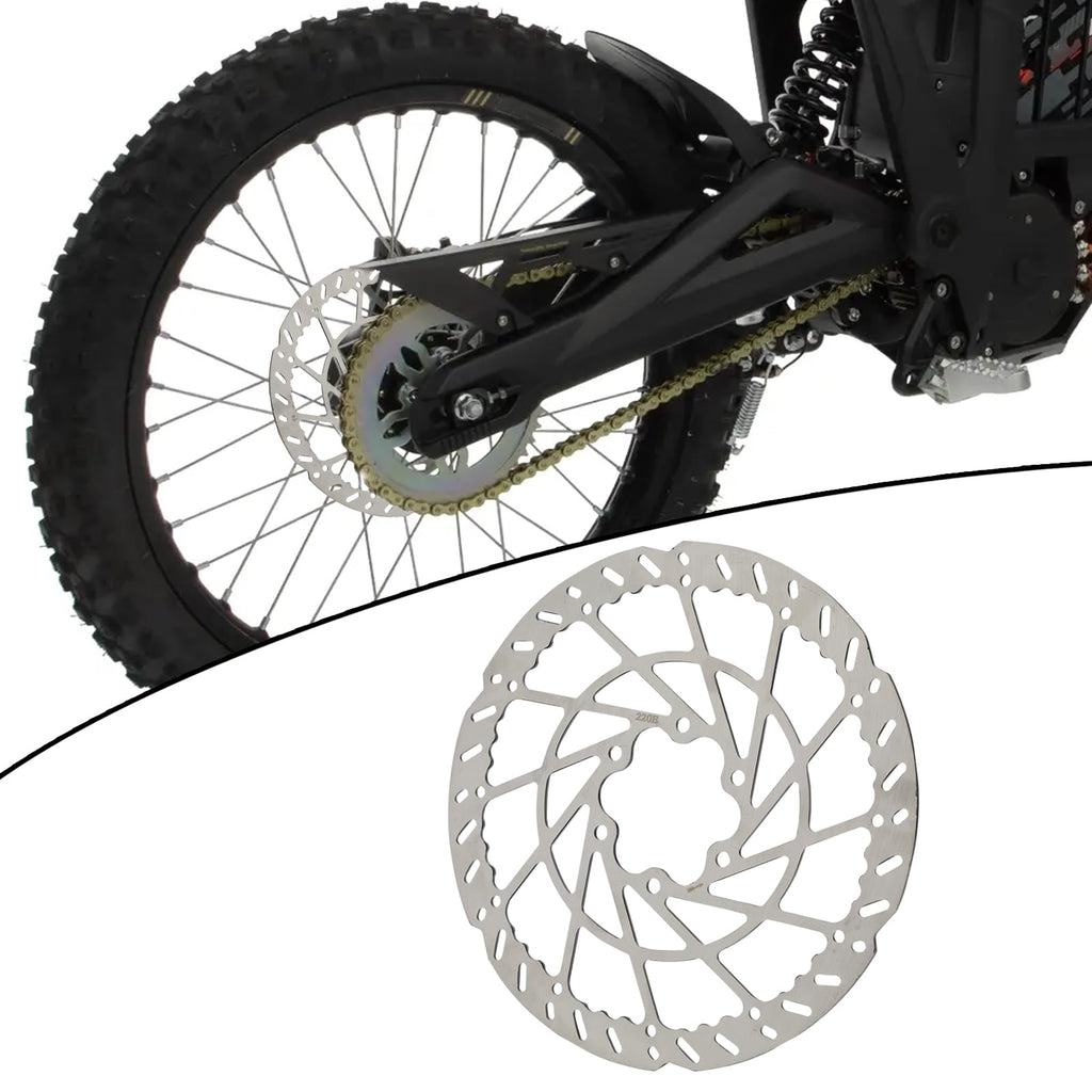 CHANGCHENG Talaria Rear Brake Disc Motorcycle Rear Rotor Brakes Steel Electric Dirt Bike Brake Rotor for Talaria Sting MX3 MX4