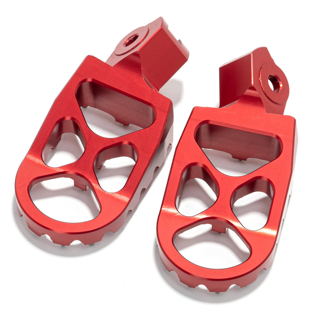 TOFR Foot Pegs Footpegs for Talaria XXX/Sting MX3 MX4 MX5 for Sur-ron Light Bee X Foot Pedals for Segway X160 X260 for ERP S/SS2.0/3.0/SR for Talaria Komodo for 79 Bike Falcon Pro